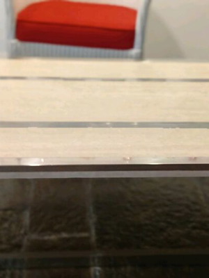 Marble coffee table like new