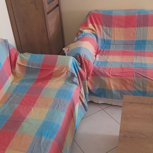 Sofa throws like new, set of 2, 2.60×1.70m