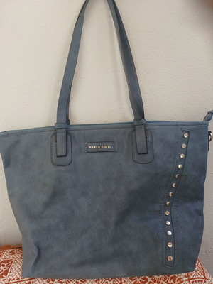 Marco Tozzi shoulder bag like new, blue