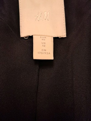 H&M jacket gray like new, size L