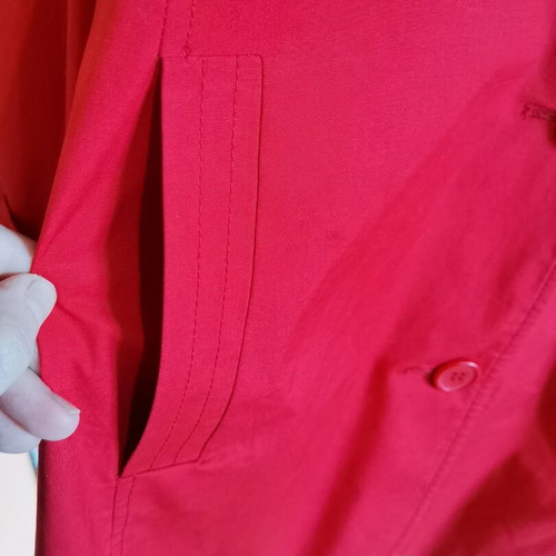 Women's stylish red coat Zero used, size XL 42