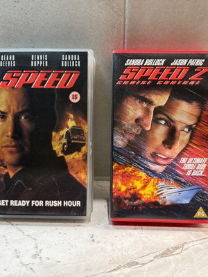 Speed 1+2 VHS tapes used, pack without subtitles