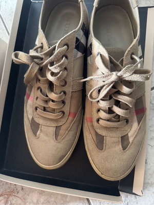 Burberry sneakers size 43 used, beige casual style