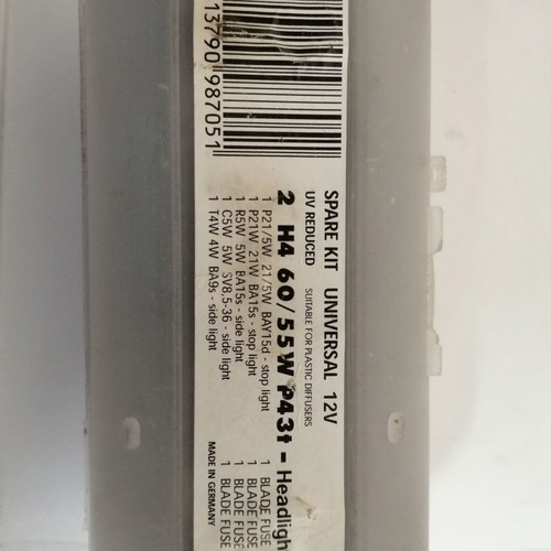 Narva H4 Car Bulbs Set new with bonus cooling and indicator bulbs