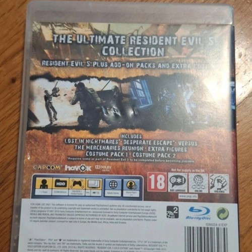 Resident Evil 5 Gold Edition PS3 game