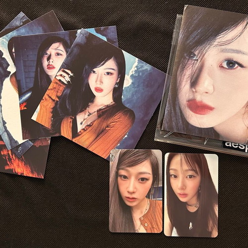 Aespa Drama CD like new with two photocards