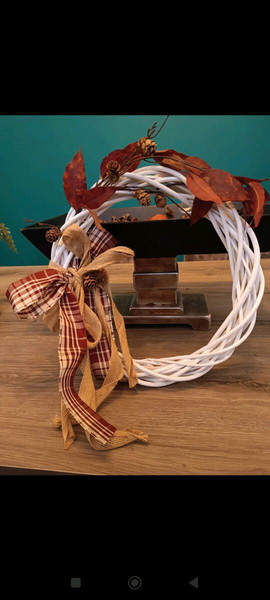 Διακοσμητικό στεφάνι πόρτας 40 cm περίπου