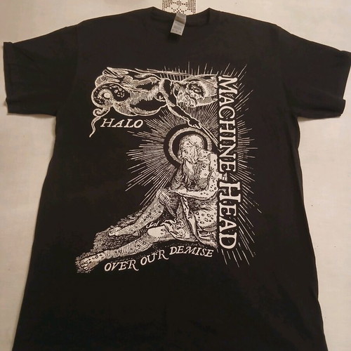 Machine Head promo single HALO T-shirt Medium like new, black Gildan