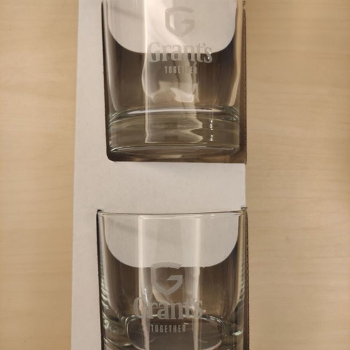 Gants whisky glasses new, set of 2