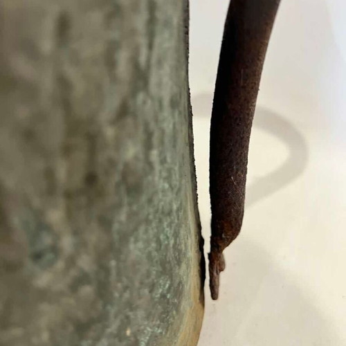 Vintage copper gyoumi used, 35x26 cm