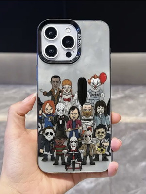 iPhone 15 Pro Max case new with horror cartoons design