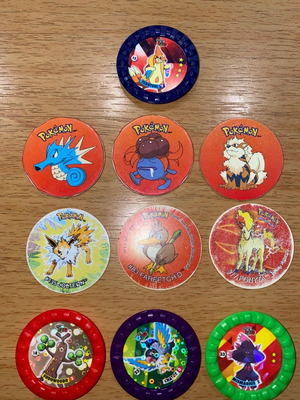 Pokémon Tάπες μεταχειρισμένες, πακέτο 10 τεμαχίων