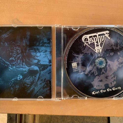 Asphyx Last One On Earth CD like new 2006 reissue with bonus tracks