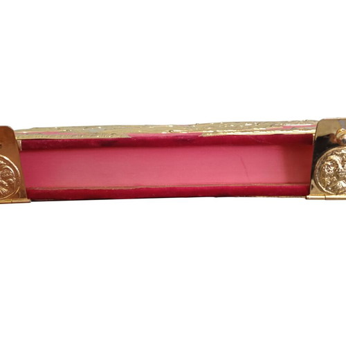 Gospel new with velvet and gilded metal details