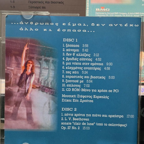 Stefanos Korkolis Xespasa Double CD like new, electronic