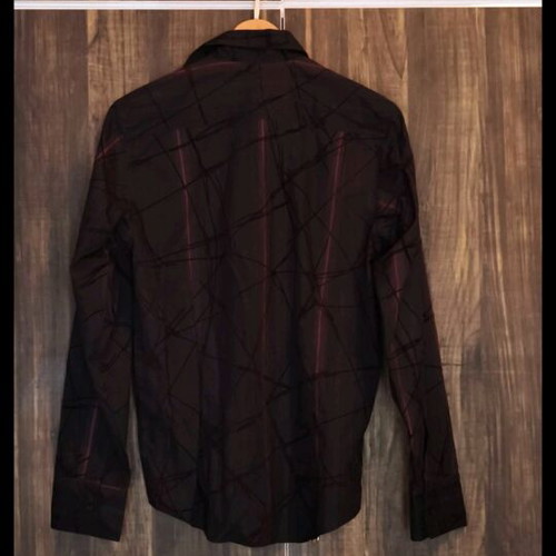 Clockhouse C&A shirt with colorful abstract pattern, size S, like new