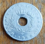 10 Lepta 1959 used