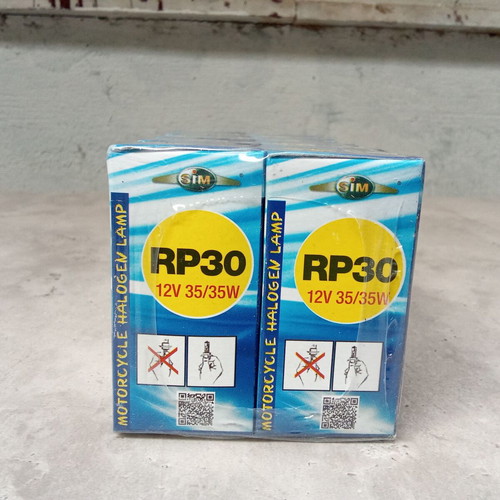Pack of 10 RP30 closed bulbs 12 volt 35 watt for motorcycles new