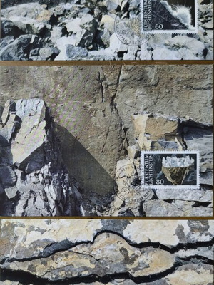 Maximum Cards full set Liechtenstein 1994 Minerals II new