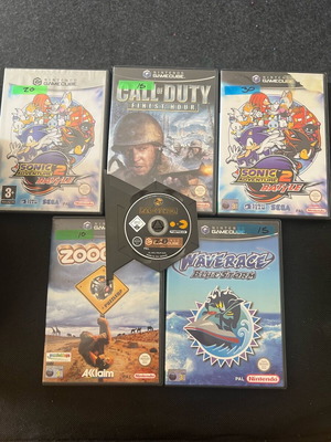 Gamecube games used, bundle