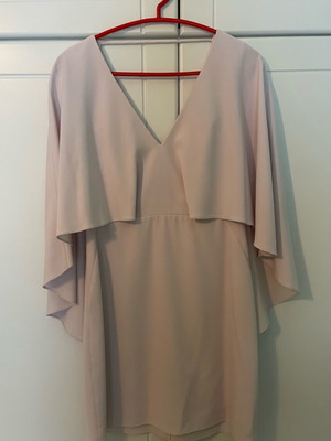 Formal short dress in confetti color like new, size XS