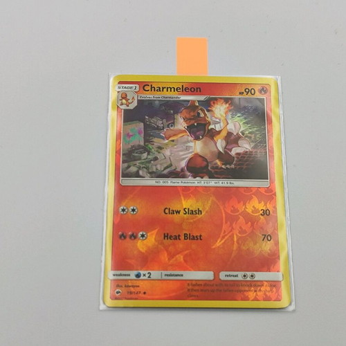 Charmeleon 19/147 Reverse Holo Burning Shadows Pokemon new