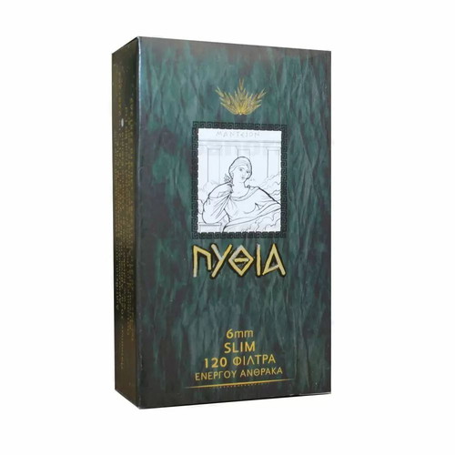 Pythia activated carbon filters 6mm new, 120 pcs
