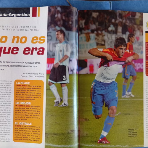 Don Balon Magazine Issue 16 22/10/2006 Like New with Atletico Madrid Poster