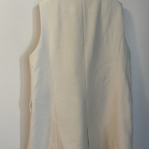 Zara sleeveless vest used, beige, size M