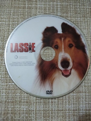 Lassie DVD children's movie used, dubbed