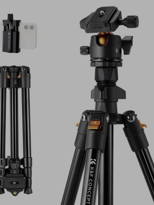 K&F Concept B1234M Tripod like new for video
