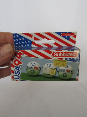 Subbuteo balls USA 1994 like new