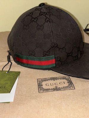 Gucci Black Cap New With Tags And Box