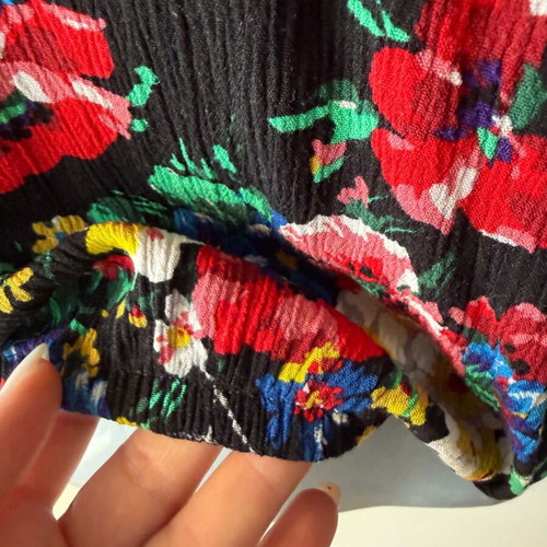 Desigual viscose women blouse size S like new, multicolor