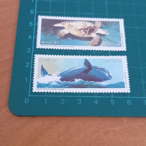 Brazil 1987 Endangered Animals Stamps new