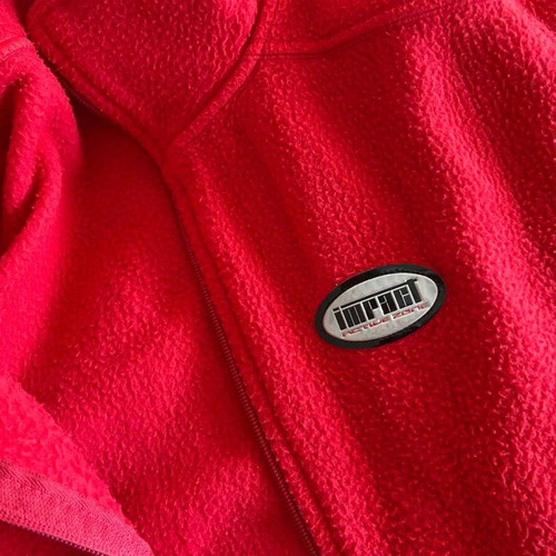 Impact fleece jacket red size S like new