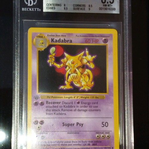 Pokmon Kadabra 1st Edition Shadowless -  279,00 - Vendora.cy