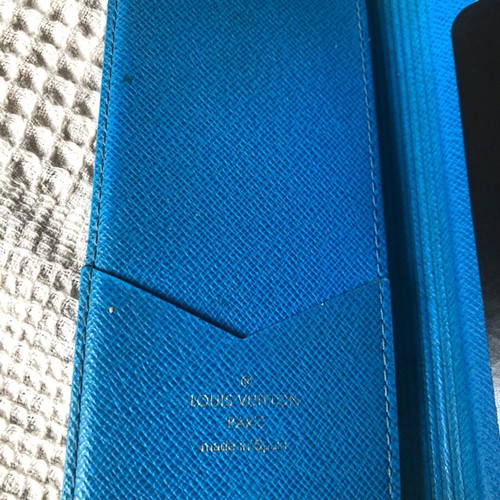 Iphone 6 used unlocked with authentic Louis Vuitton leather case, cable and silicone cover