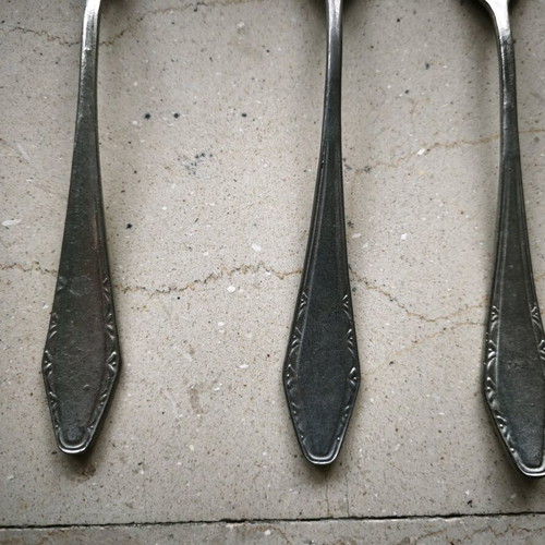 Prinza cutlery used, set of 12, 1960s vintage