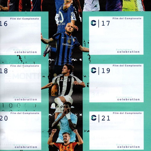 Panini Calciatori 2024-2025 new Italian football sticker album
