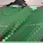  Μπλουζάκι κοντομανικο πρασινο benetton small