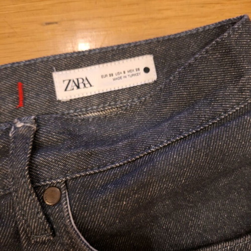Grey Zara denim pants like new, size M 38 10