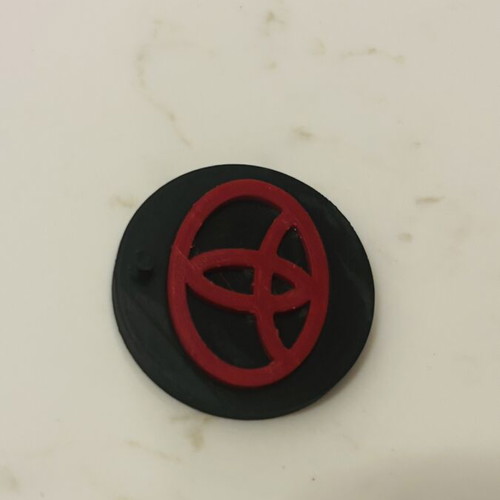 Toyota wall mount key holder for one key with ring