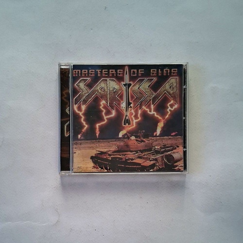 Sarissa Masters Of Sins CD used, Greek epic metal