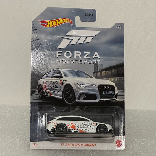Hot Wheels Forza Motorsport ‘17 Audi RS6 Avant white new
