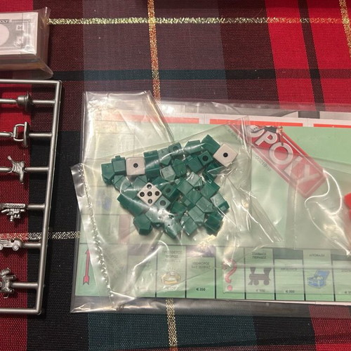 Monopoly board game new, small size for kids 8+