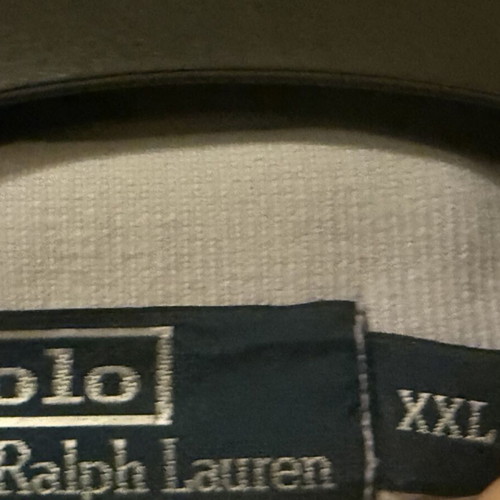 Ralph Lauren Polo XXL used, light purple, missing one button