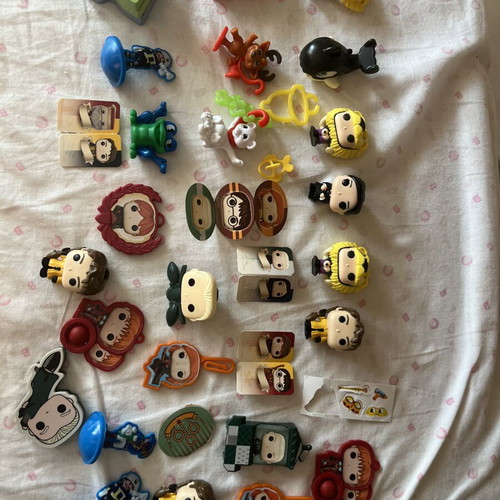 Kinder figures new from various collections