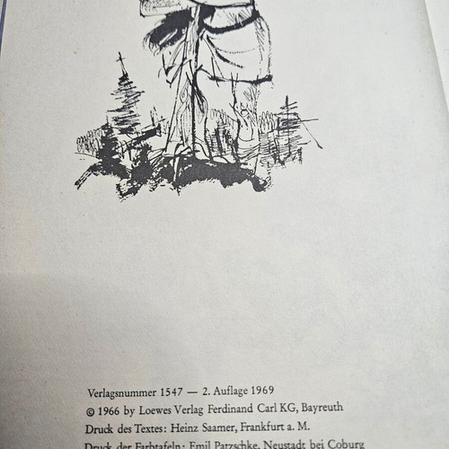 Rubezahl children's book, German, hardcover, no notes