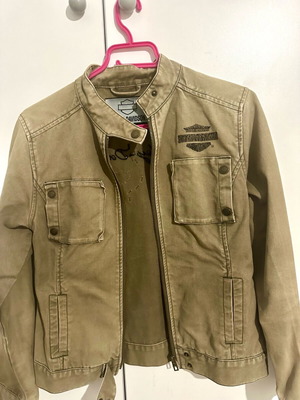 Γυναικείο jacket Harley - Davidson vintage σαν καινούργιο, πράσινο